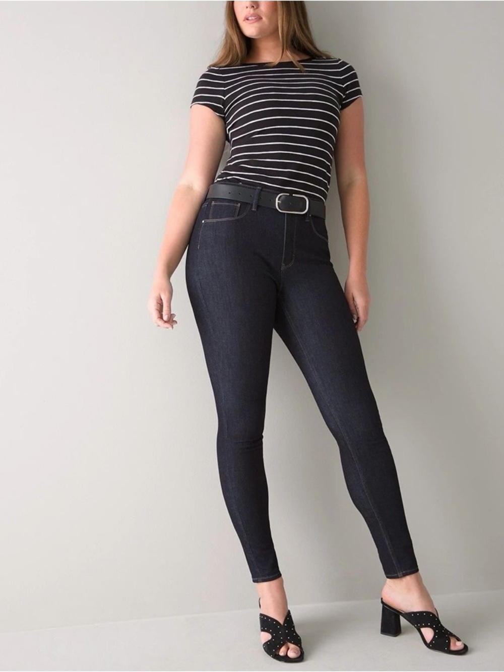 White House Black Market Dark Indigo Skinny Jeans- NWOT